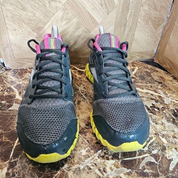 Reebok Women's Zignano Running Training Gray Shoes Size 8. 542 - Picture 6 of 10